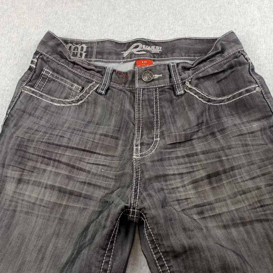 Pantalones Cortos Vaqueros Request Mujer 16 Gris Oscuro Vaquera Occidental Foto 3 de 4