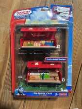 NEW Thomas  Friends Trackmaster see inside mail cars, Thomas the Train