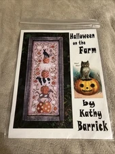 Cross Stitch Chart Halloween On The Farm By Kathy Barrick