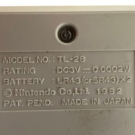 Nintendo Game & Watch Turtle Bridge TL-28 1982 Vintage Very Rare Tested From JP