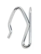 100 Drapery Hooks Pins 1.4” Stainless Steel Curtain Hooks, Pin-On