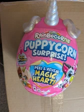 Zuru Rainbocorns Puppycorn Surprise! Peel & Reveal Heart - Series 2 - Pearl-New