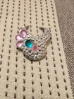 Vtg #1737 JEWEL SECRETS BARBIE NECKLACE Mattel  1986 Dial Faux Gems Accessory