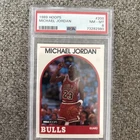 Michael Jordan 1989 NBA Hoops Card #200 PSA 8