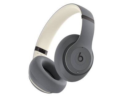 BEATS Studio Pro Bluetooth Wireless Noise Cancellation Earbuds, Sand Gray. A7