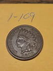 1889  Indian Head Cent AU Lot 1-109