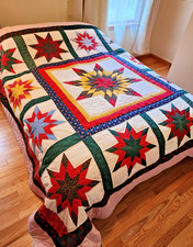 NEW traditional HandQuilted Amish Quilt