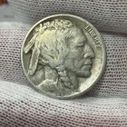 1916 D Full Date 1/2 Horn Higher Grade Buffalo Nickel -  Better Date US Coin!