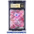CGC Pristine 10 Mew ex Pokemon 151 195/165 graded psa beckett slab