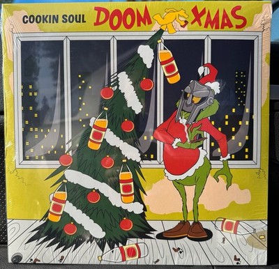 SEALED Cookin Soul DOOM XMAS 🎅 Green Colored Vinyl IN HAND RARE