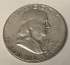 1961-D Franklin Half Dollars  –  90% Silver Denver Priced below melt