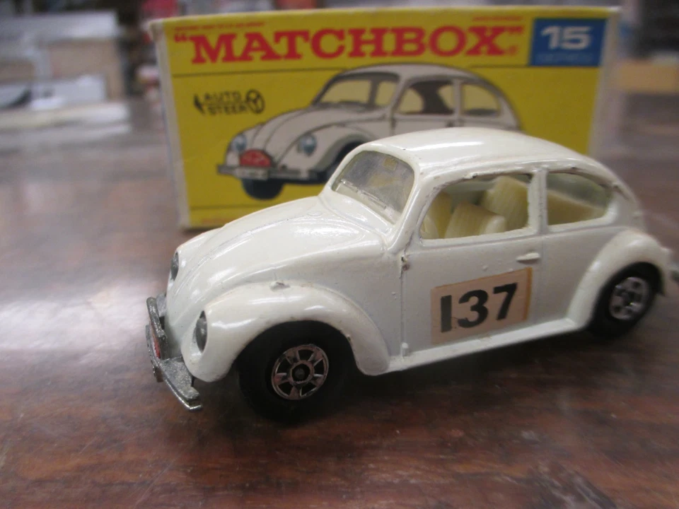 Matchbox Series Lesney No.15, 1968, Volkswagen 1500 Saloon, Auto Steer - Image 2 of 4