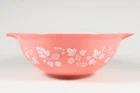 Vintage Pyrex 444 Pink Gooseberry Cinderella Mixing Bowl 4 Qt USA Excellent Cond
