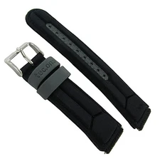 20mm Tec One Black Sports Nylon With Rubber Straps 5131 BUY ONE GET ONE FREE