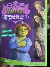 New Dreamworks Shrek Princess Club DVD Remote Game 1-4 Players Ages 6-106