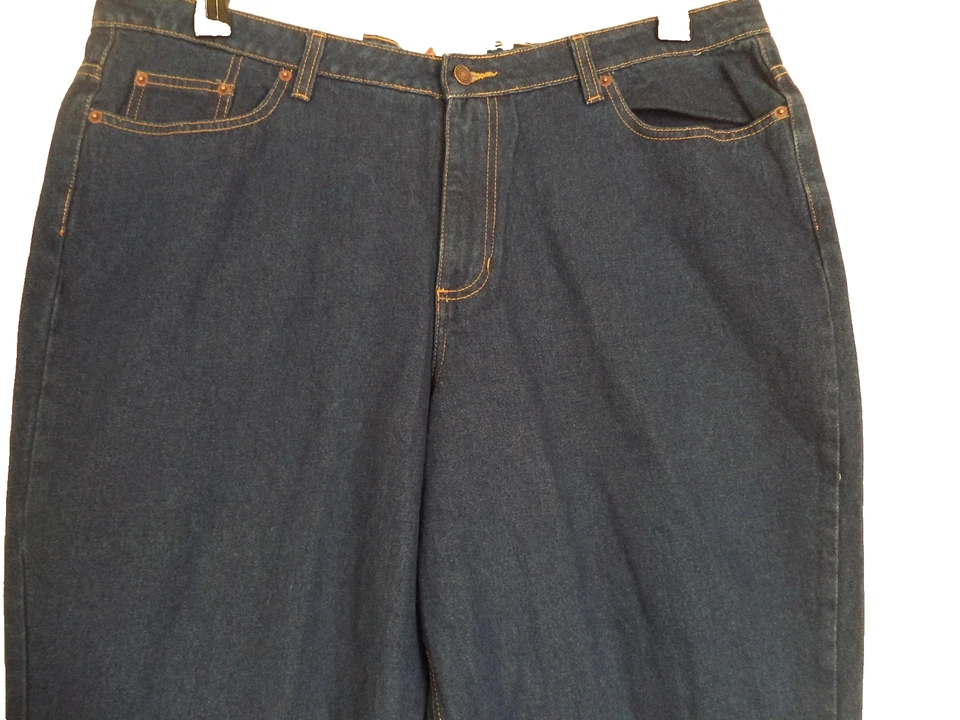 Women's Route 66 Jeans. 20 L. Womens Plus. Relaxed. Long. 100% Cotton. - Image 2 of 4
