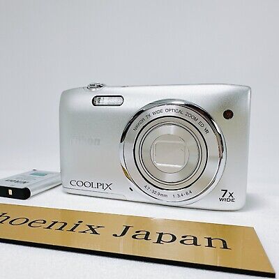 Nikon COOLPIX S3500 silver Compact Digital Camera | eBay Nikon COOLPIX S3500 silver Compact Digital Camera | eBay