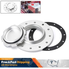 Gas Fuel Filler Cap Flush Mount 12 Bolt Fuel Cell Tank Cap Aluminum Billet Gas Fuel Filler Cap Flush Mount 12 Bolt Fuel Cell Tank Cap Aluminum Billet