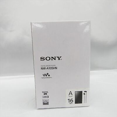 Sony Walkman 16gb a Series Nw-a105hn B Black Bundle Earphone for