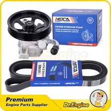 Power Steering Pump Serpentine Belt fit 13-17 Buick Enclave GMC Acadia Vue Chevy