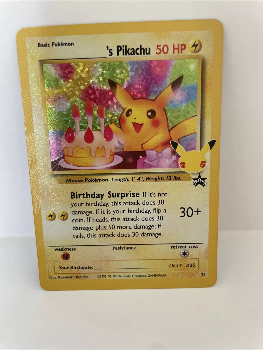 ______'s Pikachu - Celebrations: Classic Collection - Pokemon