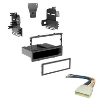 Car Stereo Radio Dash Installation Kit with Harness for Selected1986-2010 Honda