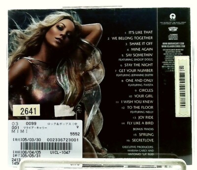 The Emancipation Of Mimi [CD with OBI] Mariah Carey/JAPAN[Bonus