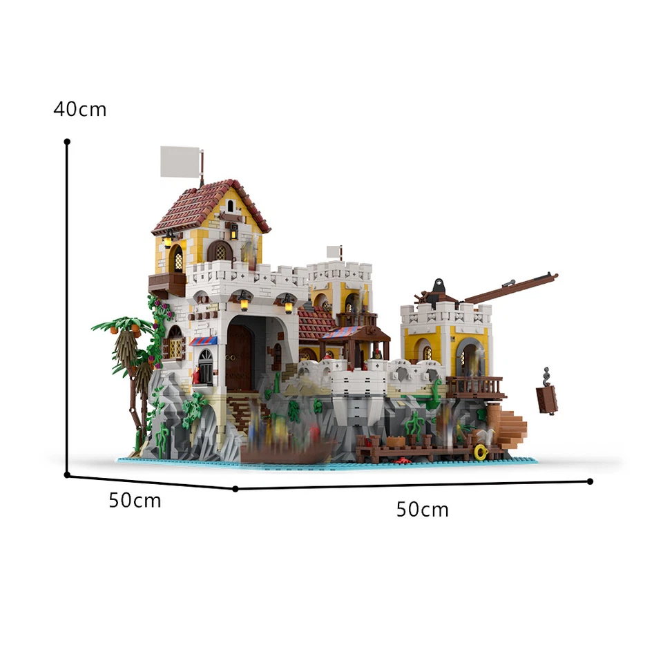 MOC: The Eldorado Fortress / Pirate Series Castle 4192 Pieces for 6276 Remake - Image 3 of 4