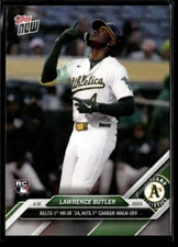 2024 Topps Now 1st Career Walk-Off #69 Lawrence Butler Oakland Athletics