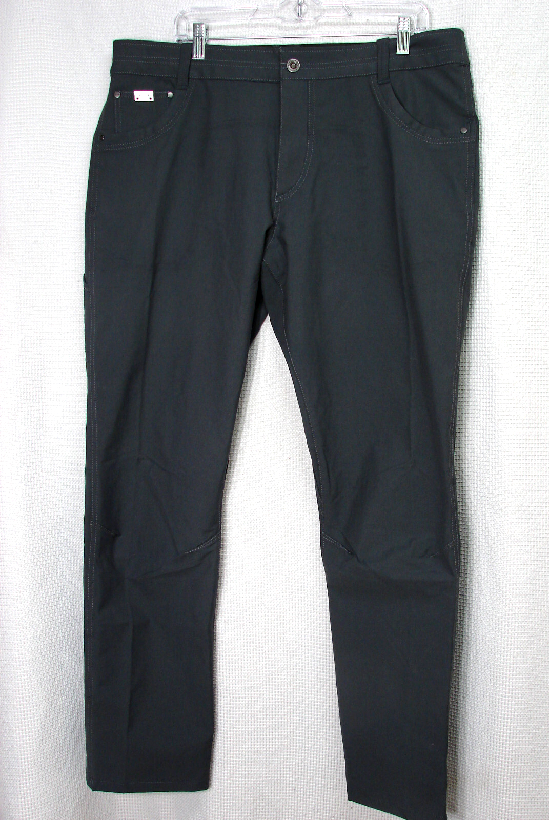 Kuhl Resistor StretchX Performance 4-Way Stretch Gray Pants Men 38x32
