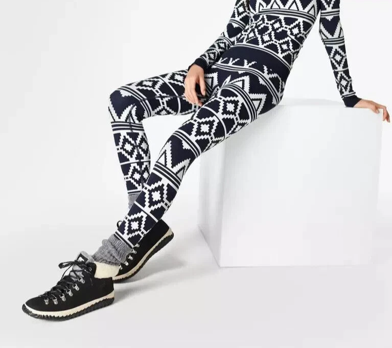 Sweaty Betty Thermal Ski Base Layer Leggings New Large