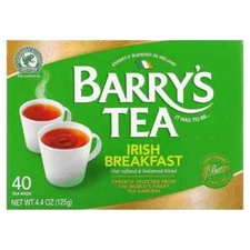 Barry's Tea Irish Breakfast Tea 40 Tea Bags 125g FREE SHIPPING WORLD WIDE