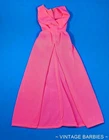 RARE Vintage Barbie Doll Evening In #3406 Pink Dress Near Mint ~ 1970's