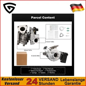 Turbolader Kompatibel mit Ford Tourneo Custom V362 Bus 2013 336538 BK3Q6K682CB