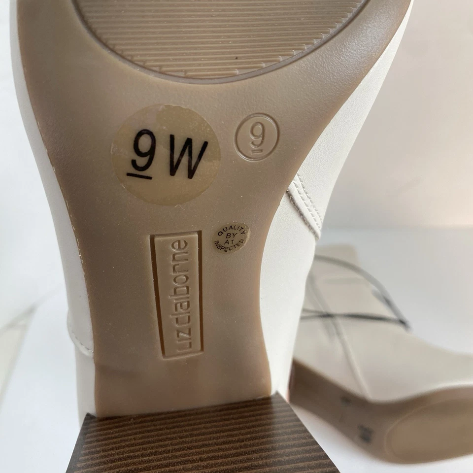 Liz Claiborne Botines Mujer Talla 9W Punta Tacón Bloque Espuma con Memoria Foto 4 de 4