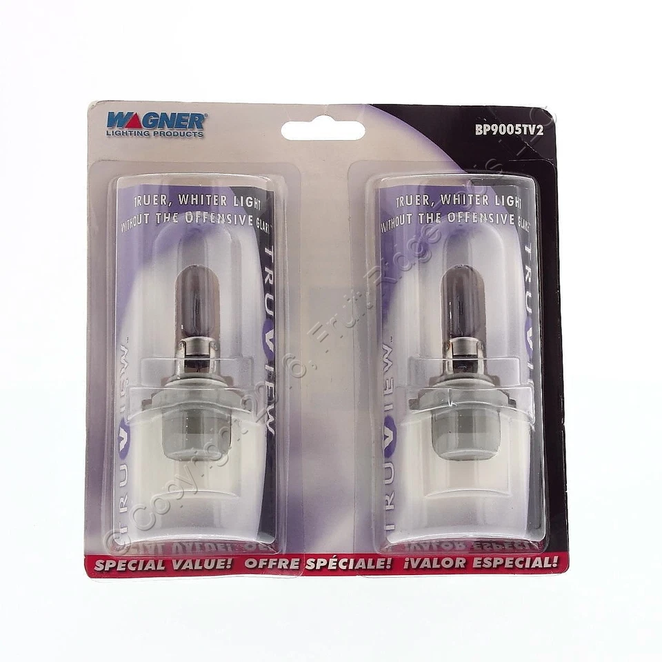 2 bombillas de luz de haz alto Wagner TruView BP9005TV2 Foto 4 de 4