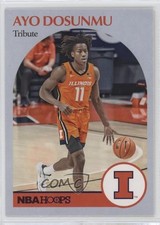 2021-22 Panini Chronicles Draft Picks Hoops Retro Pink Ayo Dosunmu #69 14x1