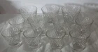 Anchor Hocking Fish Scale Mermaid Glass Vintage Beverage Set Of 11 (5 LG, 6 Sm)
