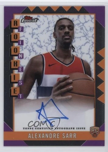 2024 Topps Finest Basketball Alexandre Sarr #RFA-AS