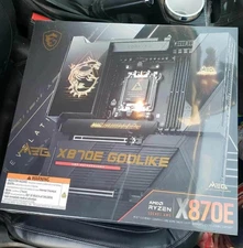 MSI MEG X870E GODLIKE AM5 AMD X870E SATA 6Gb/s Extended ATX Motherboard