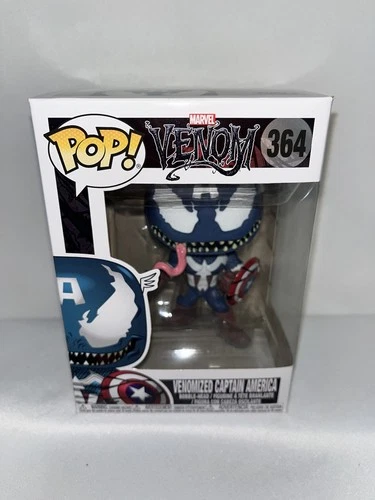 Funko Pop 364 Venomized Captain America Vaulted