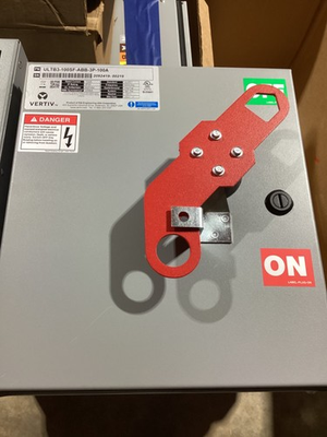 #ad ABB OS100GJ30 Fusible Disconnect 100A amp; Fuses 3ph Vertiv Bussway Enclosure NEW $250.00