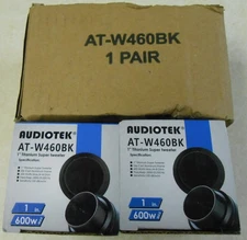 Audiotek AT-W460BK 1" 600W Titanium Super Tweeter 2-Pack
