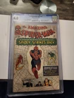 Amazing Spiderman #19 CGC 4.0 VG Sandman + Human Torch