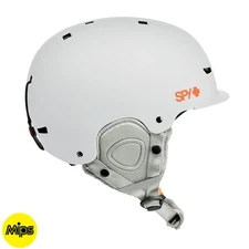 SPY Optic MIPS Snowboard Helmet Galactic SKI Snow Winter Gear - Matte White Gray