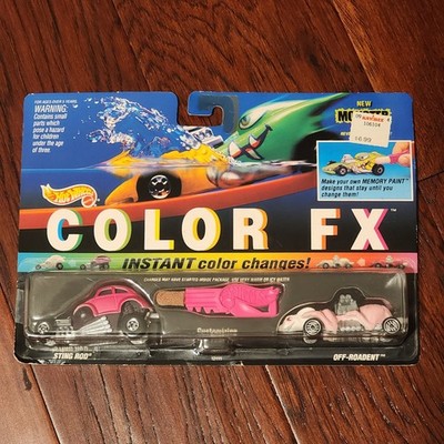 1994 Hot Wheels Color FX Monster Models Sting Rod & Off-Roadent #12111 *