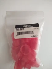 90-626 KIMBALL MIDWEST #10 CAPLUG QUANTITY: 25 PRODUCT OF USA RED CAP NEW