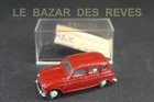 NOREV FRANCE.  MICROMINIATURE.  RENAULT 4.   + Box.