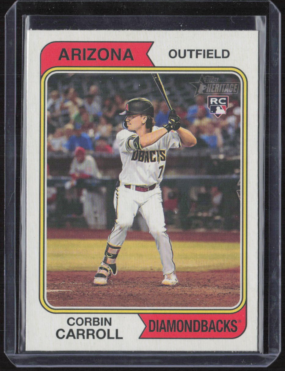 2023 Topps Heritage #209 Corbin Carroll