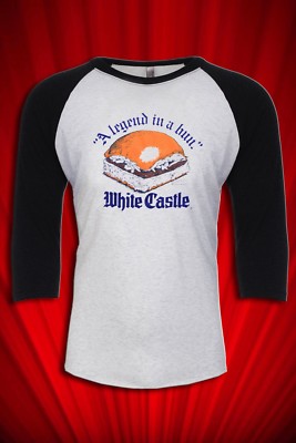 White Castle Burgers Fast Food Tee T-SHIRT FREE SHIP USA